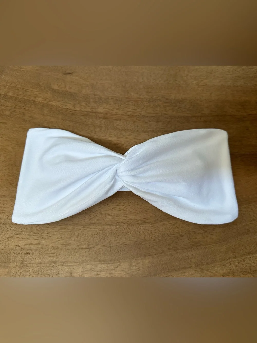 Alo Yoga Alosoft Headband - Twist Knot - White